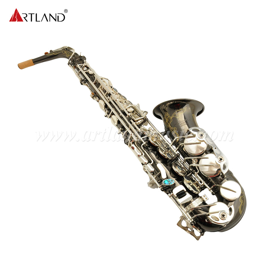 Alto Eb Saxophone Black Nickel Plated Light Tube Body (AAS6509)