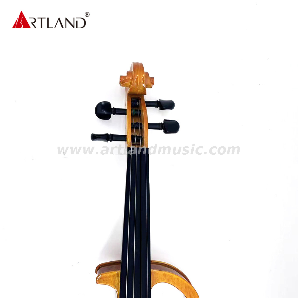 Solid Body Electric Violin With Case,Earphone,Bow (EV002)