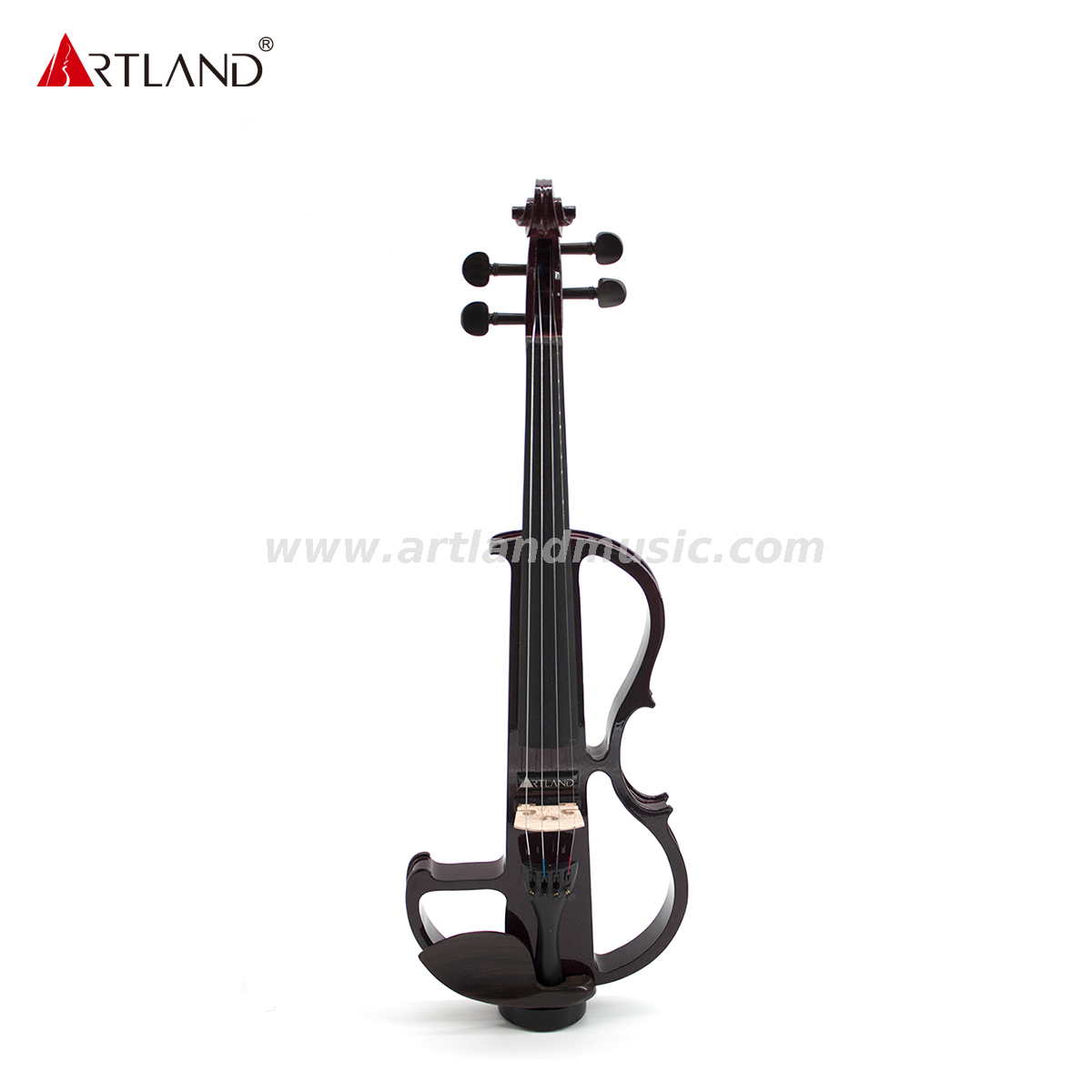 Multiple Colors Basswood Electric Violin with Matched Color Bow(EV003)