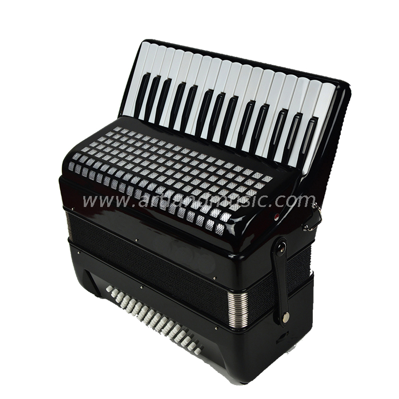32 Keys 60 Bass Piano Accordion Black (AT3260)