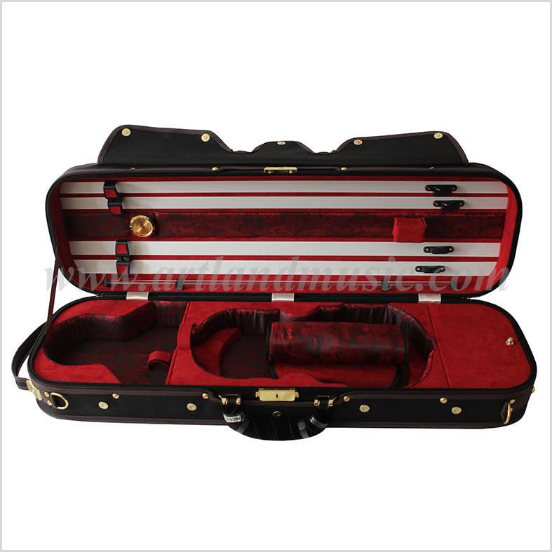 Hard Oblong Violin Case Red (SVC306)
