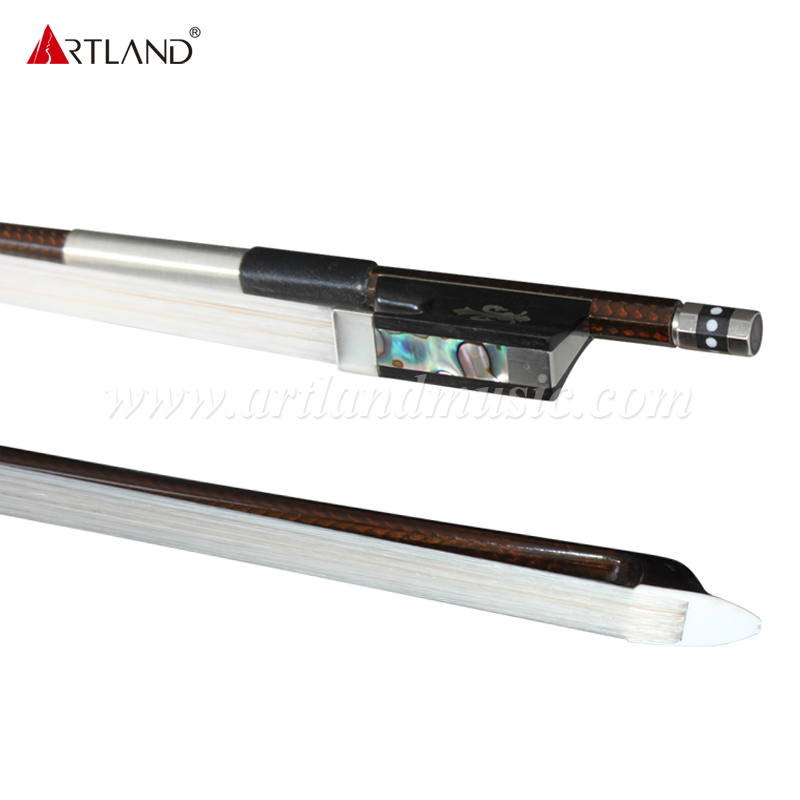 Red Carbon Fiber Violin Bow (NB923C)