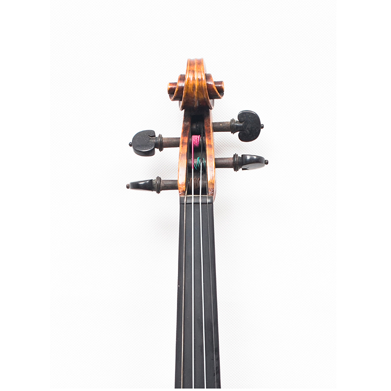 One Piece Back Hand Made Violin with nice flame (AVA300S)