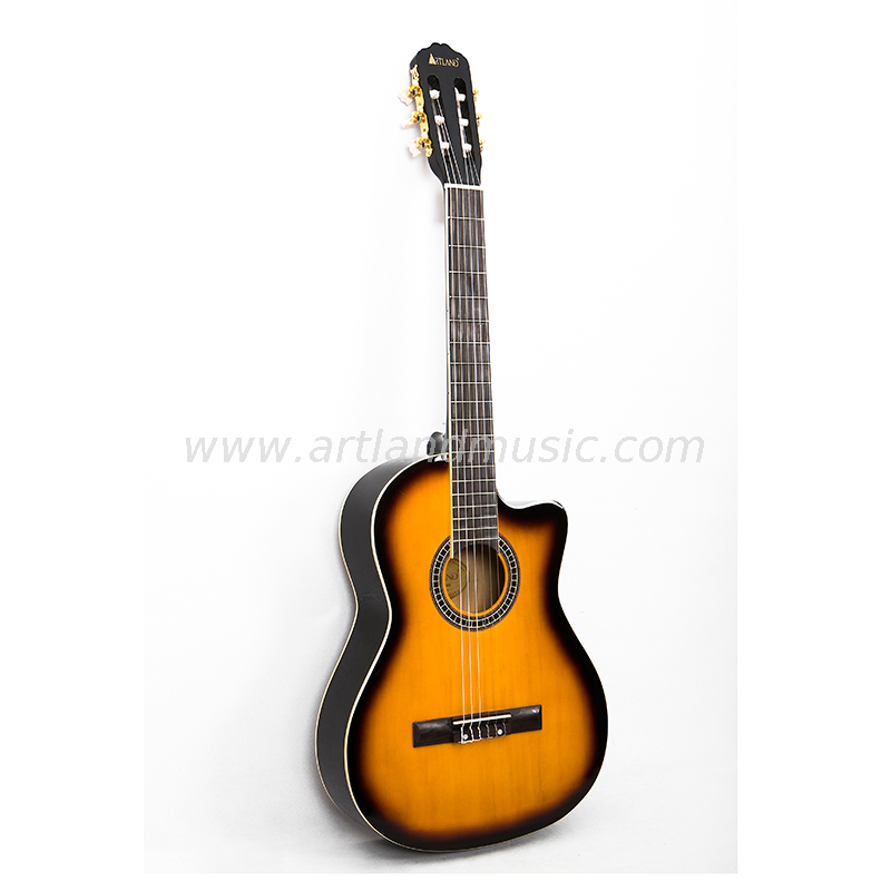 Sunburst Cutaway Body Classic Guitar (CG960)