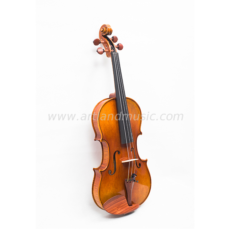 Top Grade Antique Violin with Nice Flame (AVA500)