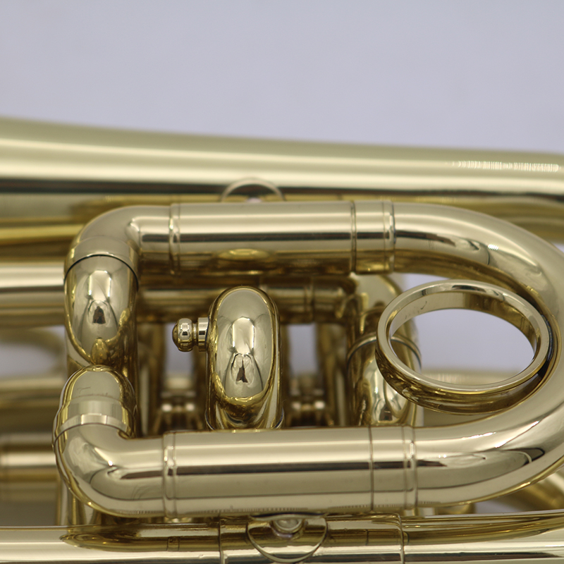 Pocket Trumpets Gold Lacquer Entry Model Key of Bb （ATPT-6500）