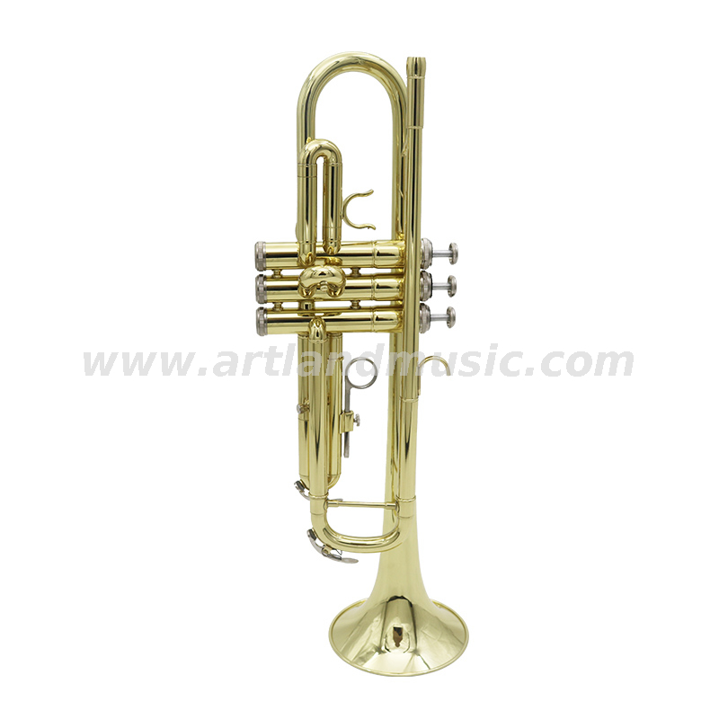 Gold Lacquer trumpet for Beginner (ATR3505G)