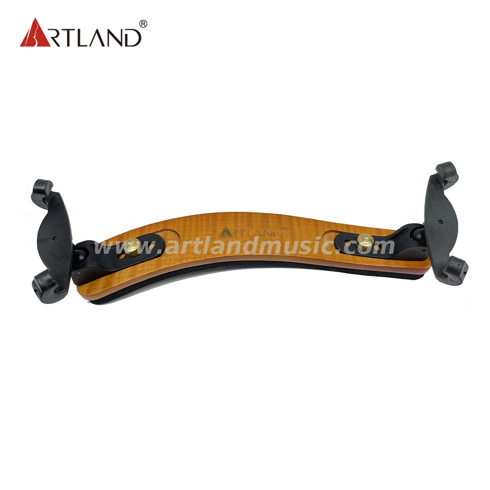  Wood Violin Shoulder Rest With Flame (AE037)