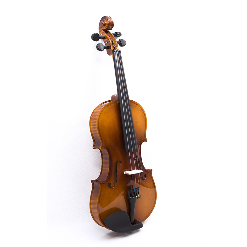 Plywood Violin With Flame On Back And Side (GV101F)