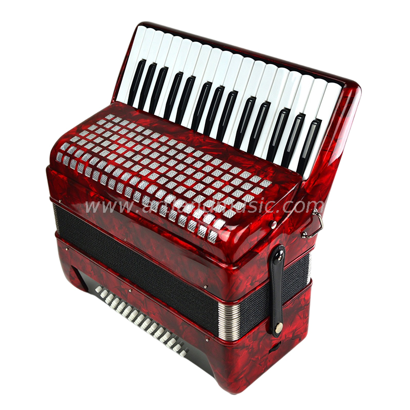 32 Keys 48 Bass Piano Accordion Red (AT3248)