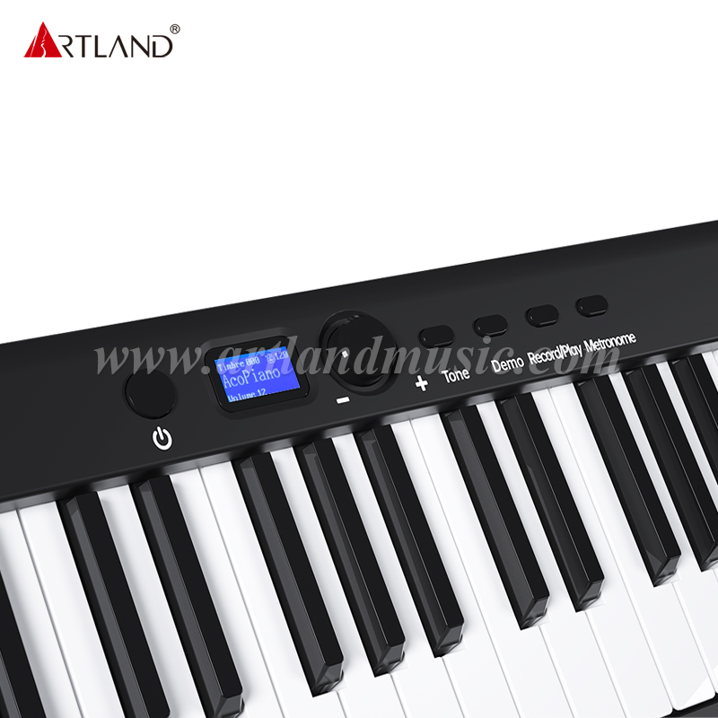 Foldable Digital Piano 88 Keys Keyboard, Bluetooth Portable Electric Piano(ABX20-88)