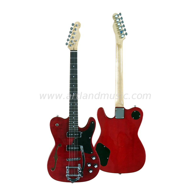 Wholesale Hand Made Solid Tele Electric Guitar (EG012)